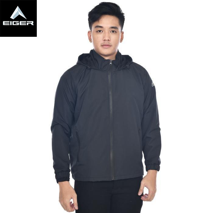 Eiger Hike Adventure - Jaket Outdoor Aquatex Waterproof Pria Wanita - Jaket Windproof - Jaket Taslan