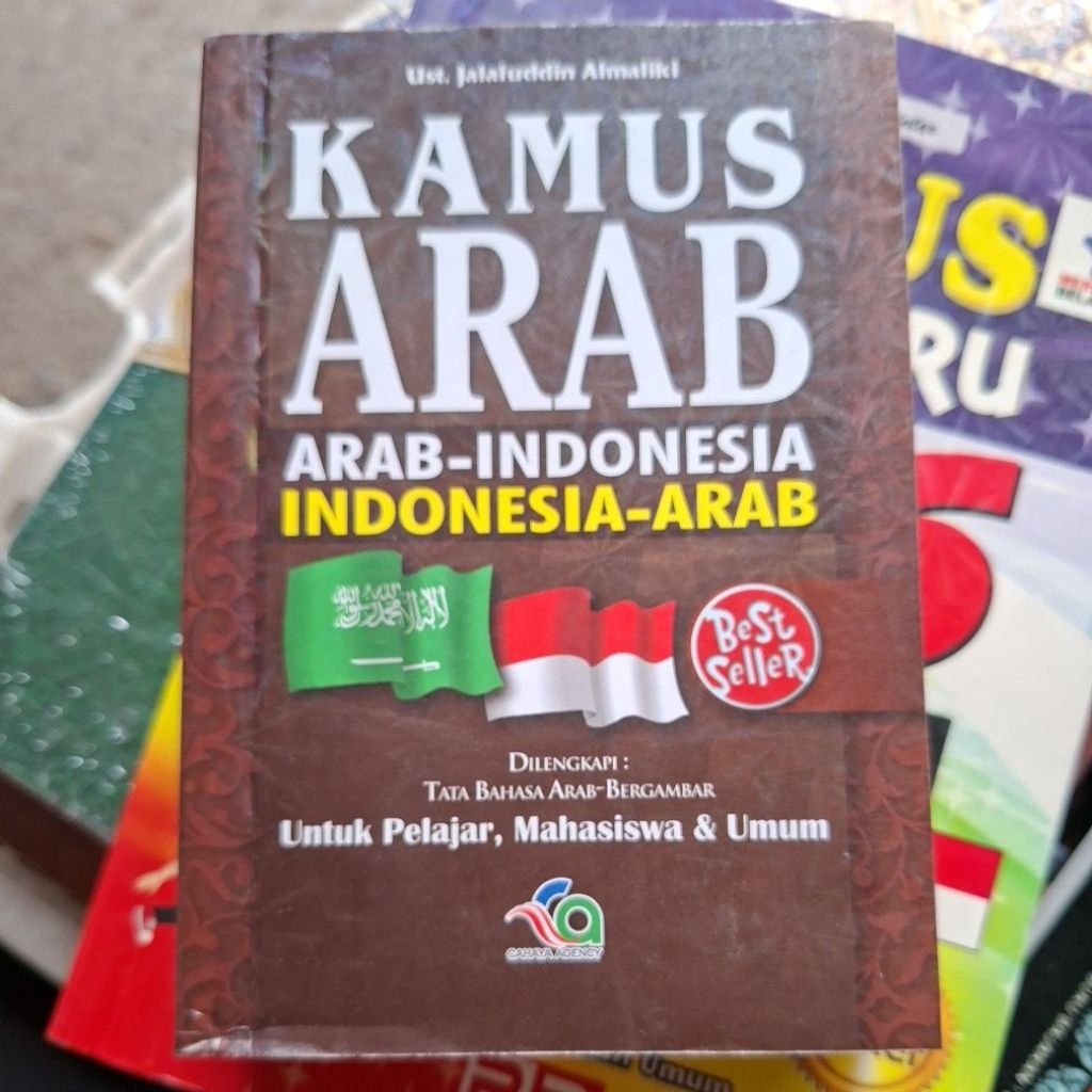 KAMUS BAHASA ARAB INDONESIA MURAH/UK KECIL TEBAL