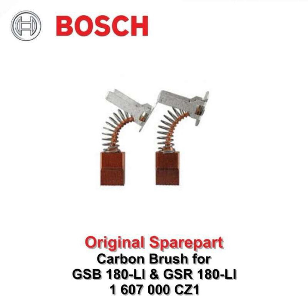 CARBON BRUSH ARANG MESIN BOR BATERAI 18V BOSCH GSB 180 LI ORIGINAL ARANG BOR BATERAI BOSCH GSB 180 L