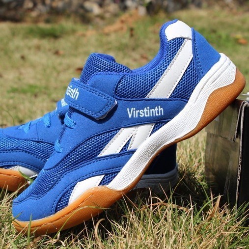 (Menghabiskan Stok)Sepatu Tenis Meja - Cocok untuk anak laki-laki, Sepatu Latihan Anak, Sol Karet, B