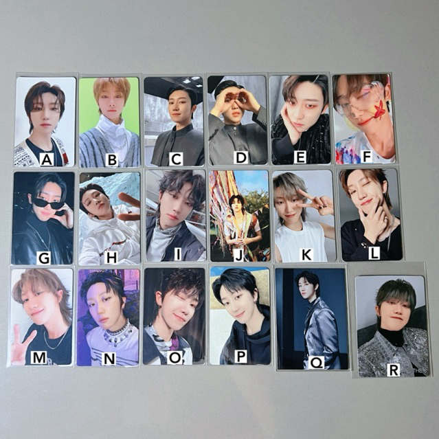 [CEK DESKRIPSI] PHOTOCARD PC RPC THE8 XU MINGHAO SEVENTEEN SVT AN ODE HITORIJANAI FACE THE SUN FTS R