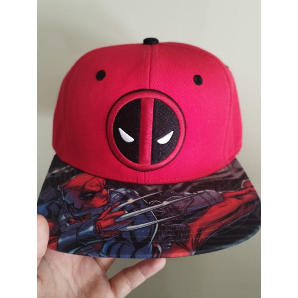 Topi Deadpool Official Marvel Original 100%