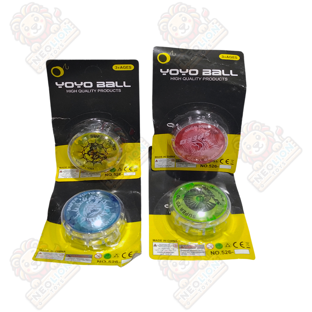 NeoLion Mainan Anak Yoyo Ball Set Lampu Warna Random 1203