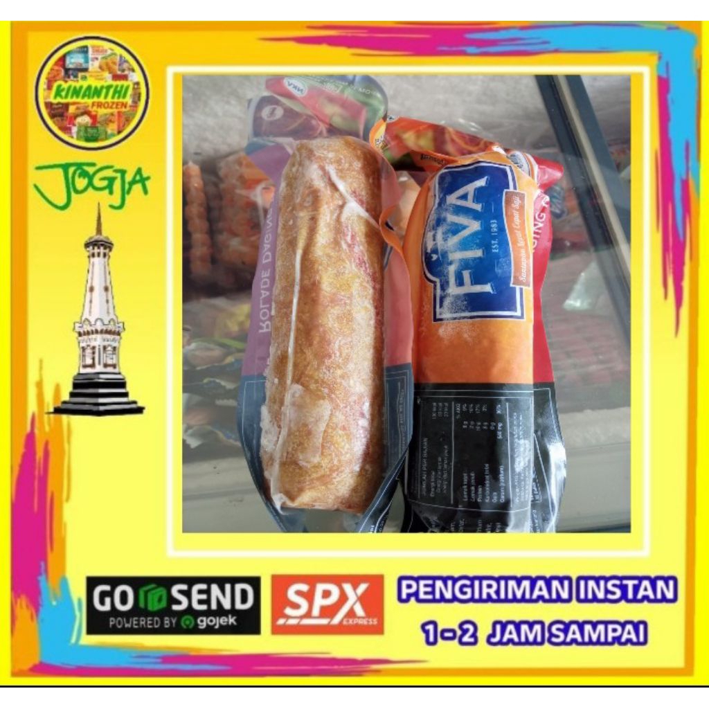 Fiva rolade sapi 400 gr, Jogja Frozen