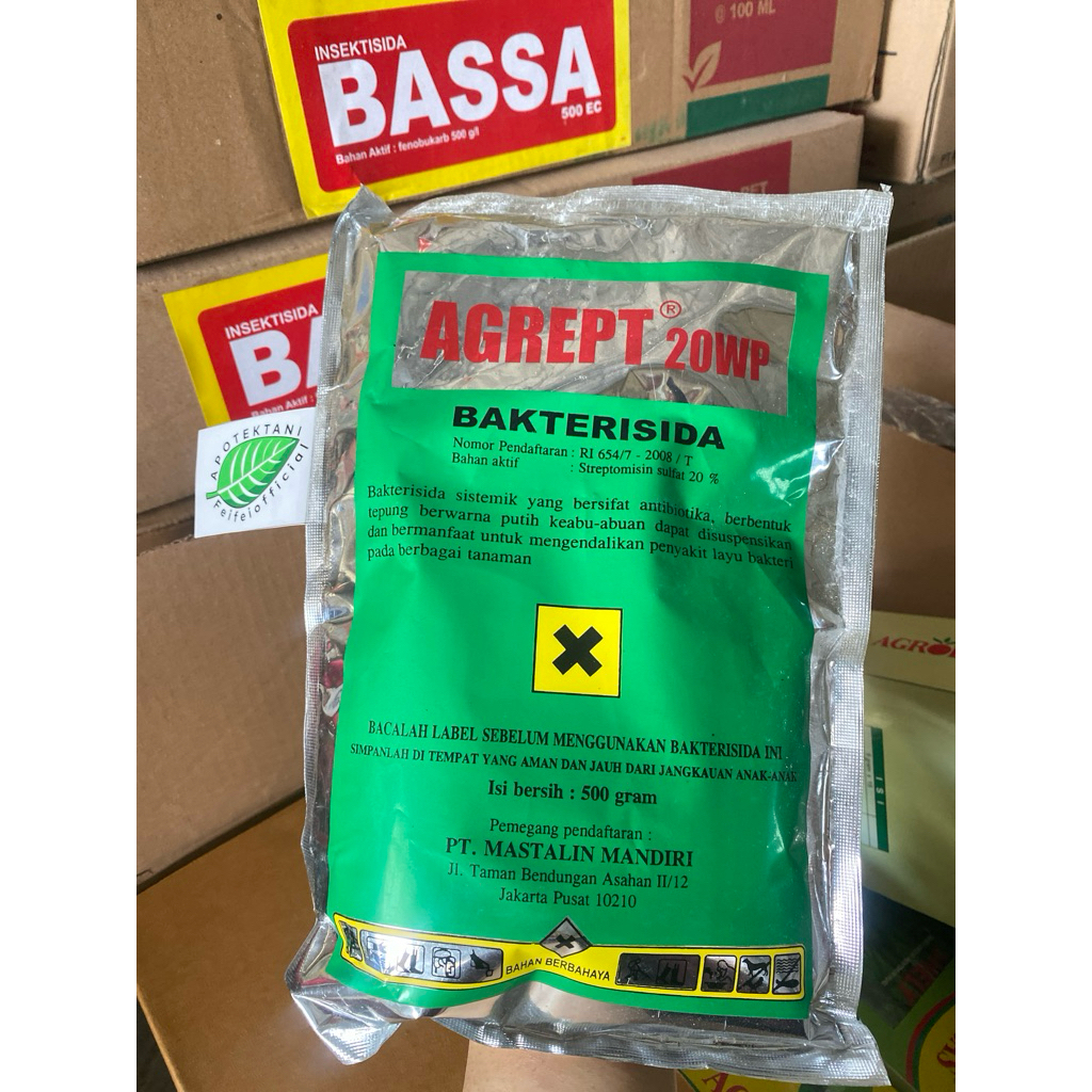 Fungisida Bakterisida Agrept 500gr