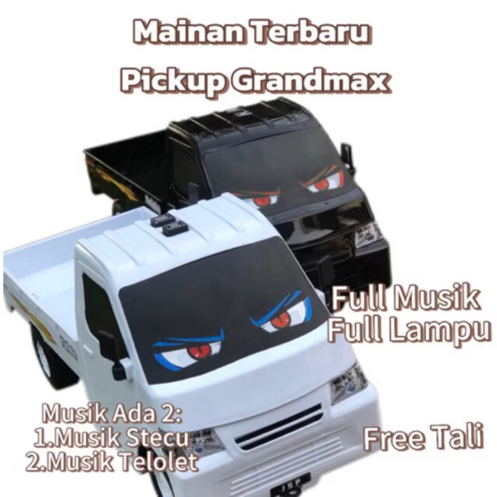 (COD) MAINAN ANAK TERBARU PICKUP GRANDMAX/ MAINAN MOBIL GRANDMAX MUSIK DAN LAMPU/GRANDMAX FULL MUSIK