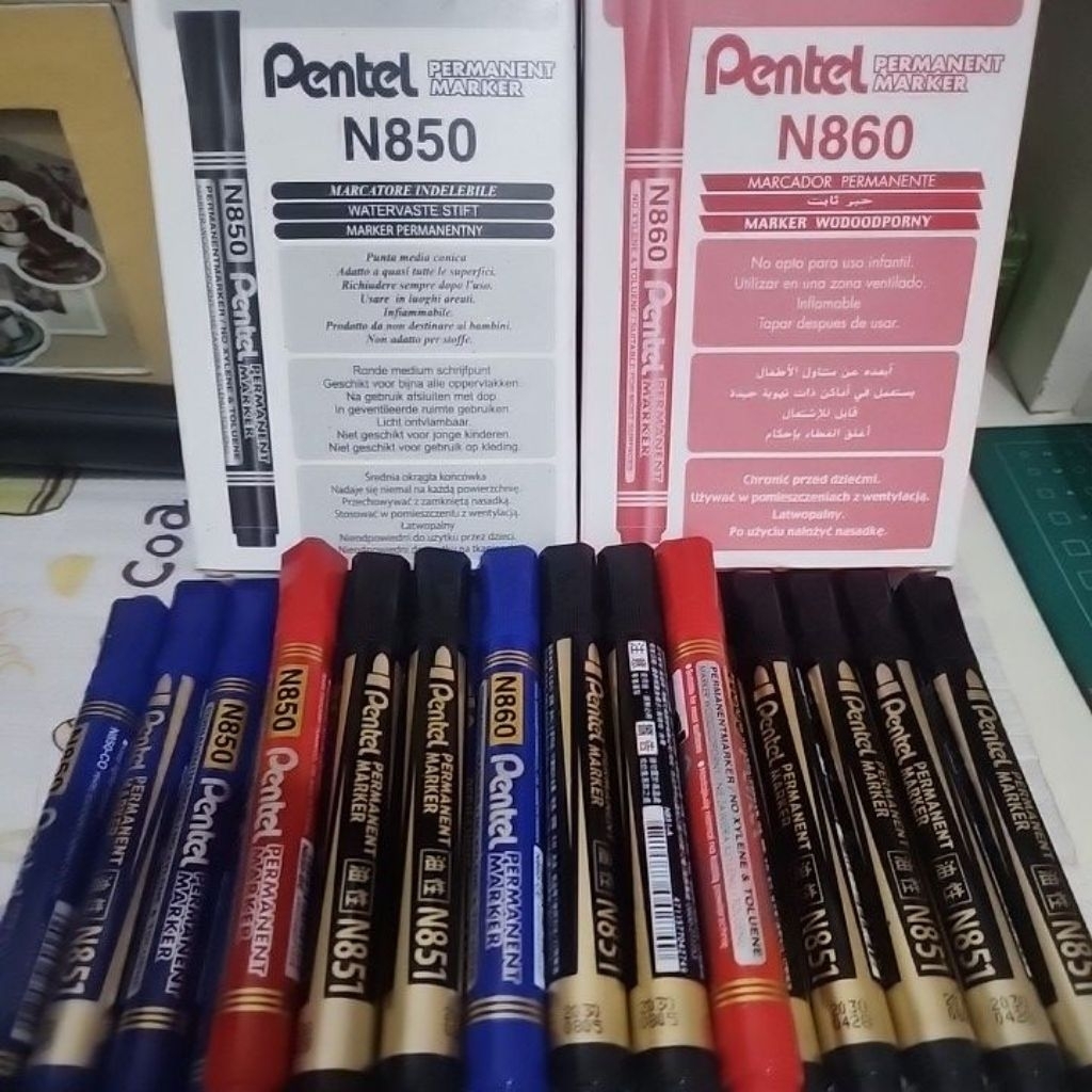 Pentel Spidol Permanent Marker