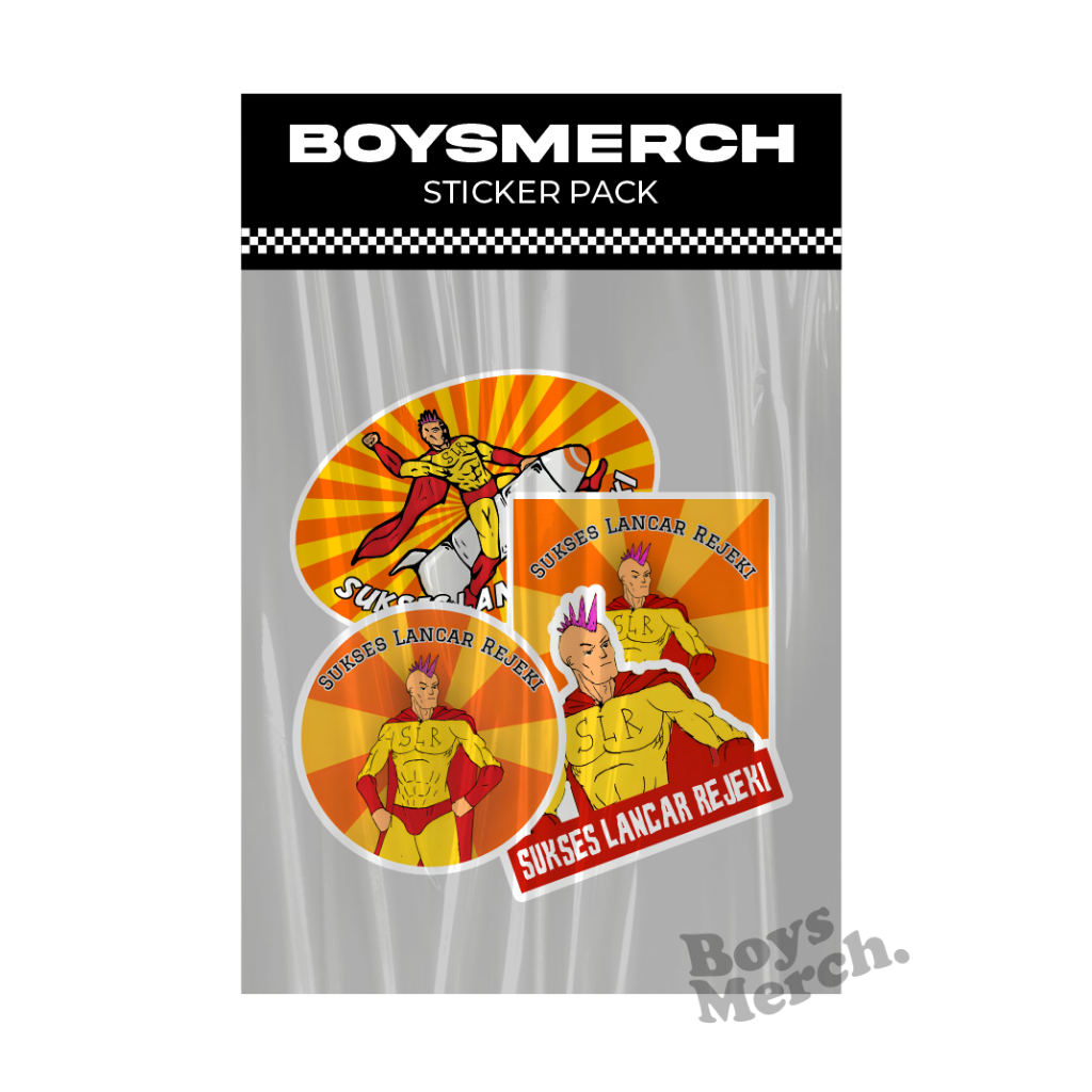[Stiker Pack] SLR SUKSES LANCAR REJEKI Band Indie