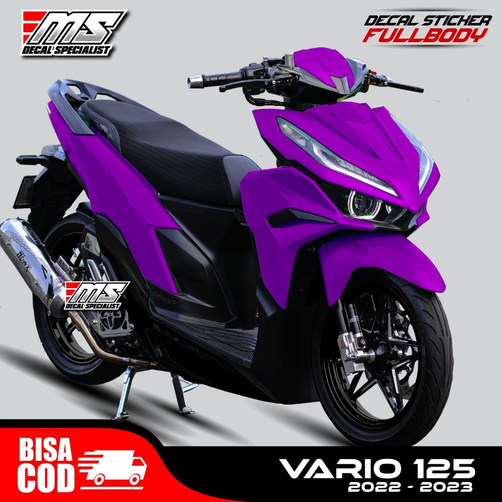 Stiker polos vario 125 new 2022-2023 full body  // decal stiker vario modifikasi polosan
