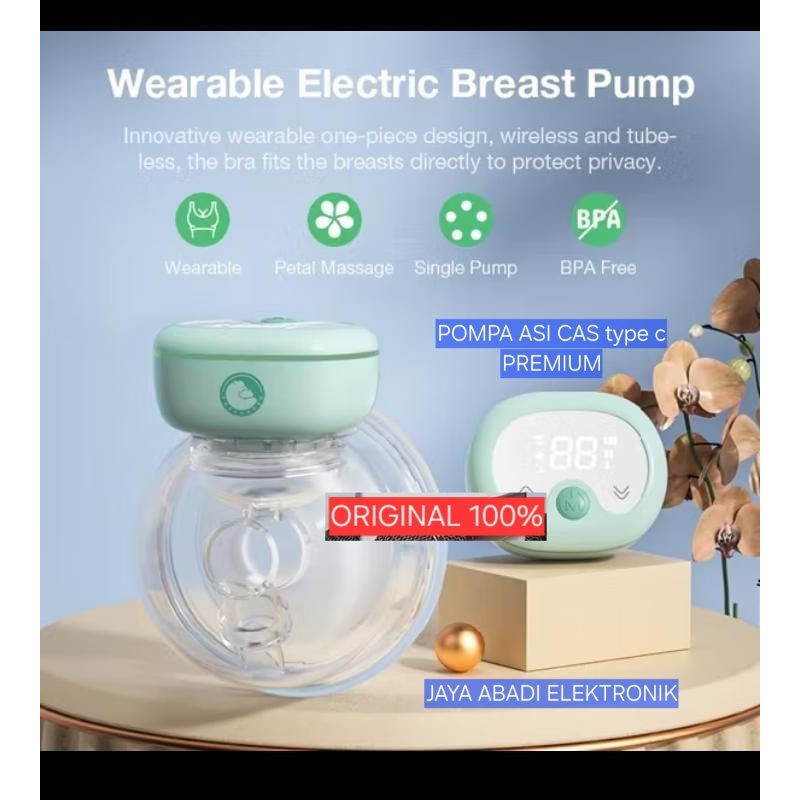 H57 MESIN POMPA SUSU PUMP BEBAS BPA FREE FOOD GRADE WEARABLE Kantong Asi ORI 100% host machine milk 