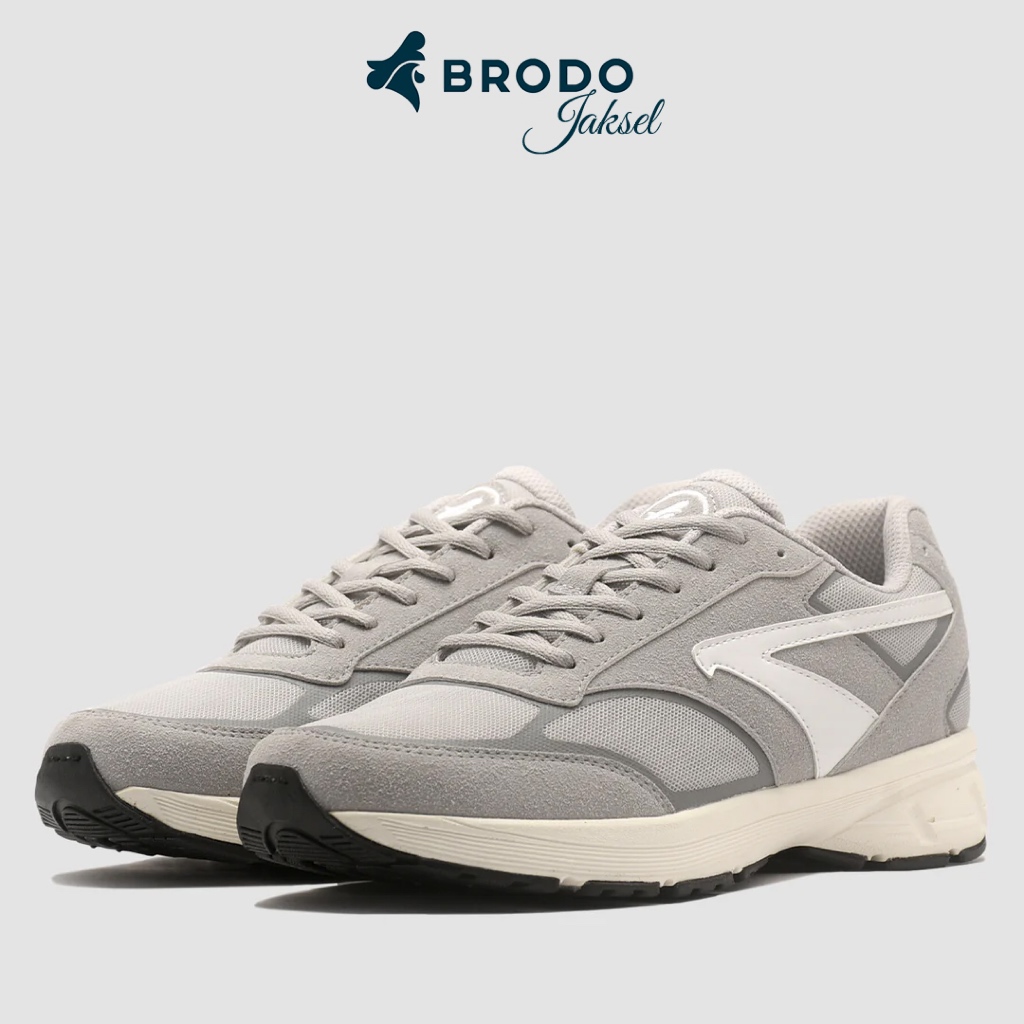 BRODO - Brodo Ace Nova Dove Grey ws Sepatu Sneakers