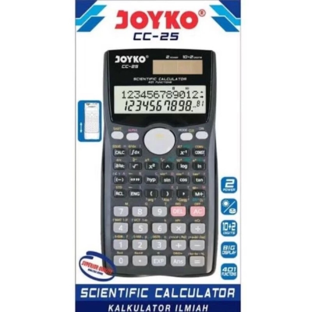 kalkulator scientific joyko CC-25