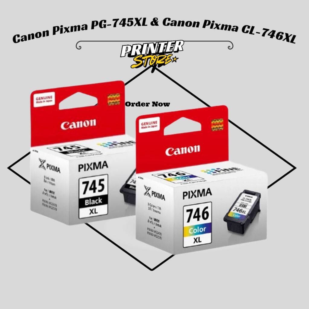 Ink Cartridge Canon PG-745XL & CL-746XL 1set