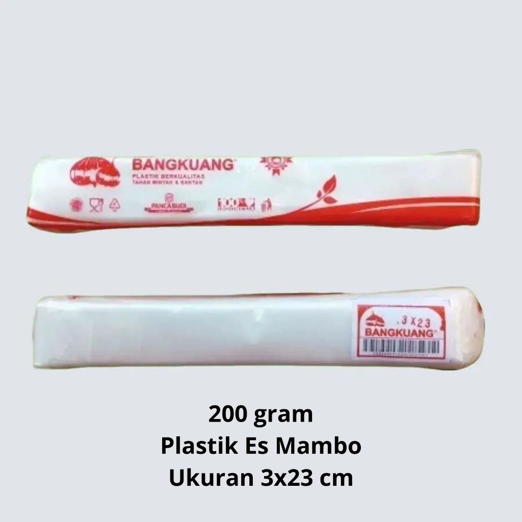 Plastik Es Mambo Mini Ukuran 3x23 cm - Plastik Es Spidol Lucu