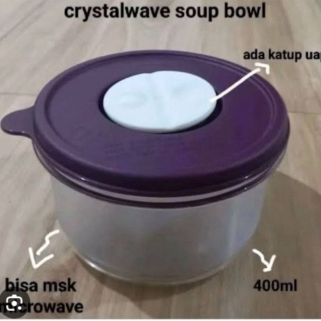 crystal soup bowl tupperware