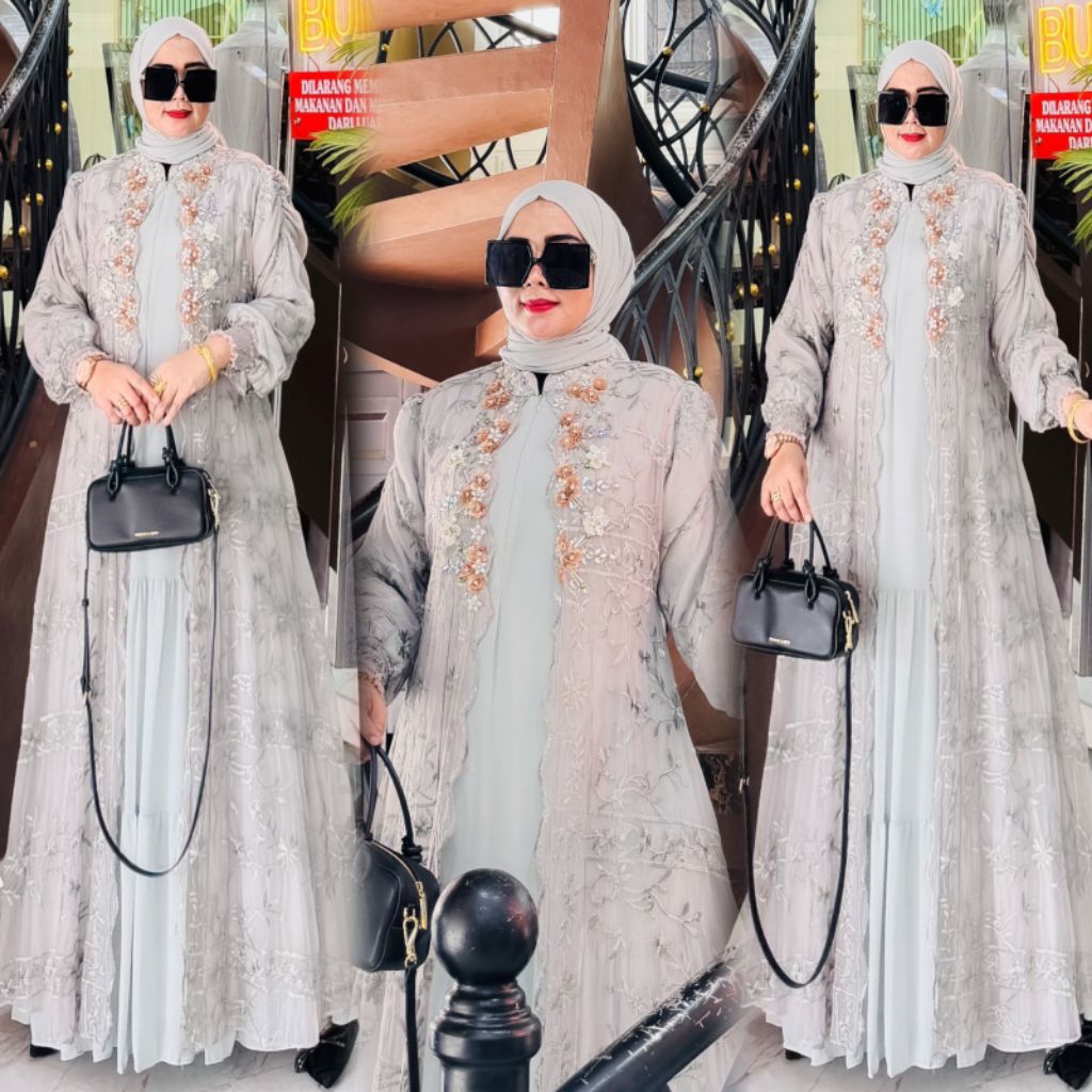 Sofia dress / salwa series Bilqis by asopuroh / Set hijab dress