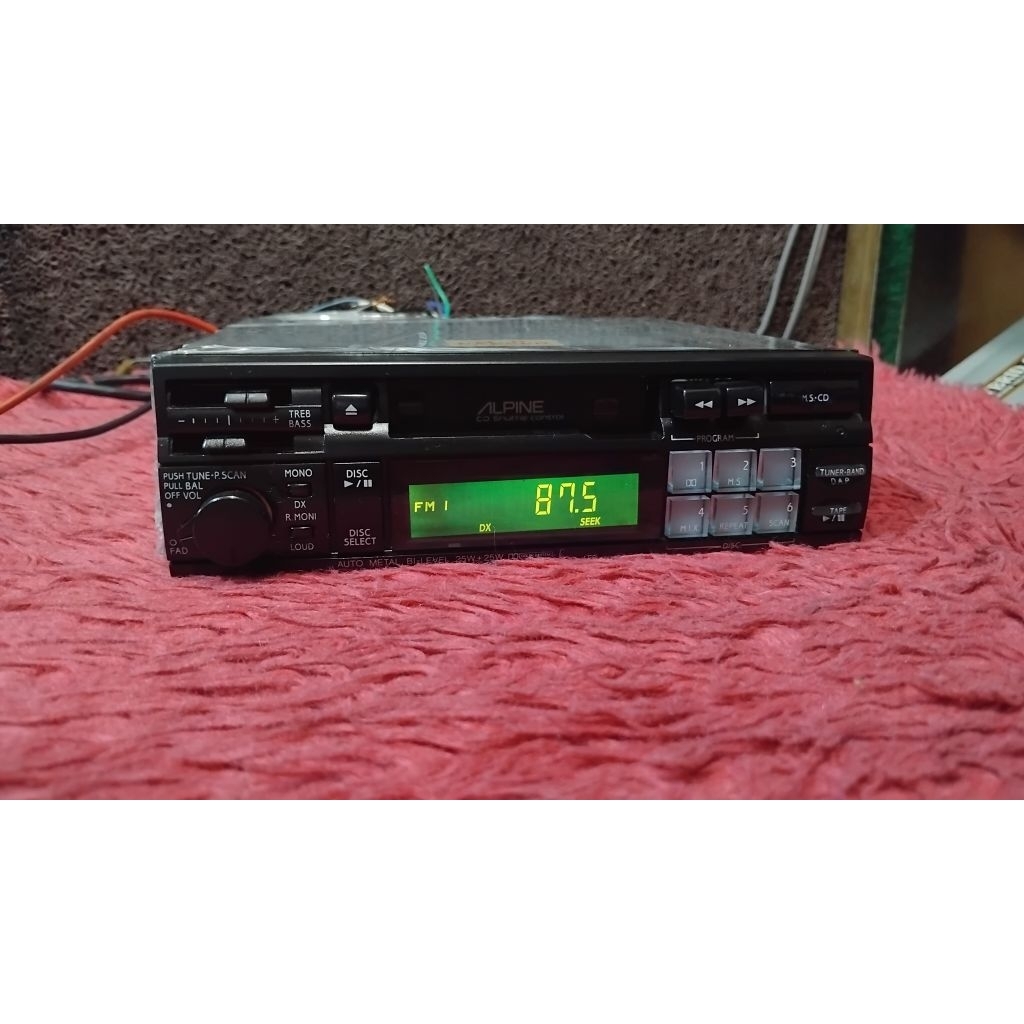 head unit tape kaset pita  barang jadul merek Alpine  7297ES