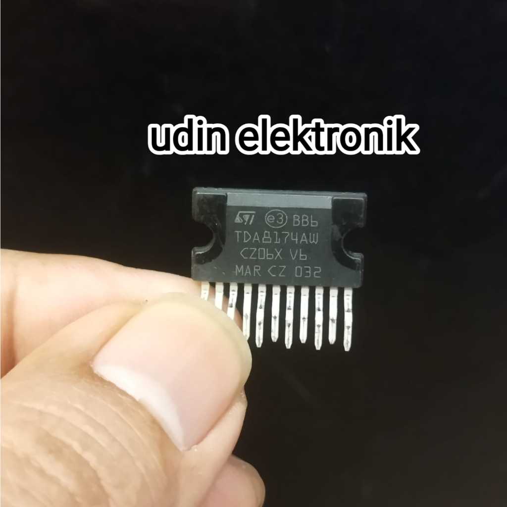 TDA8174AW TDA 8174 AW 8174AW IC VERTIKAL