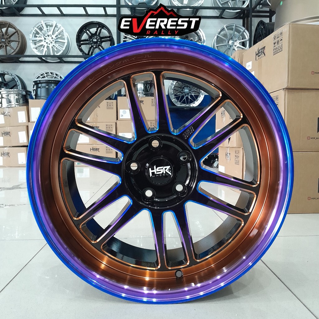 Velg Mobil Innova Reborn Venturer Zenix Ring 18 HSR BLY01 Rainbow