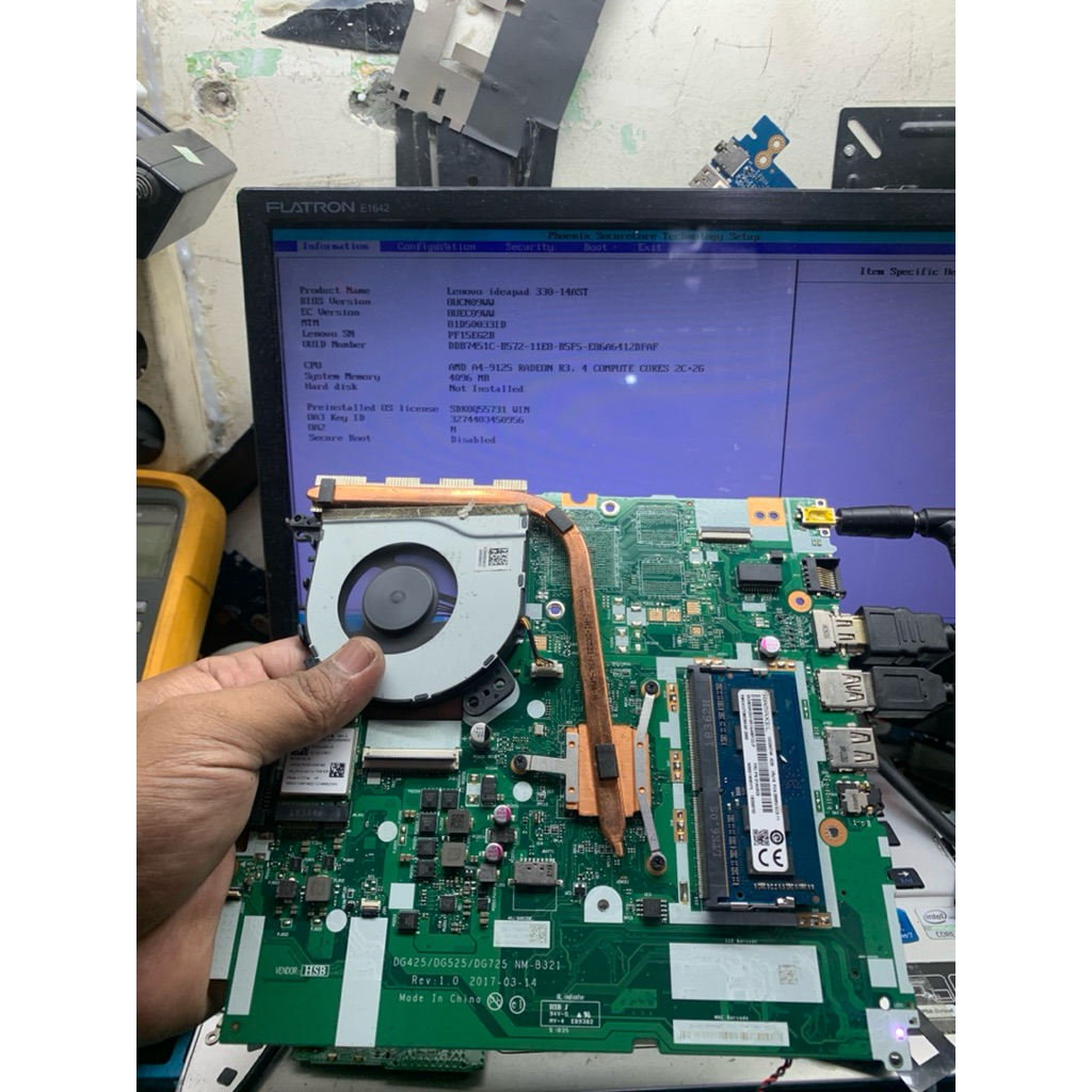 mobo mainboard lenovo ip330-14AST NORMAL AMD A4