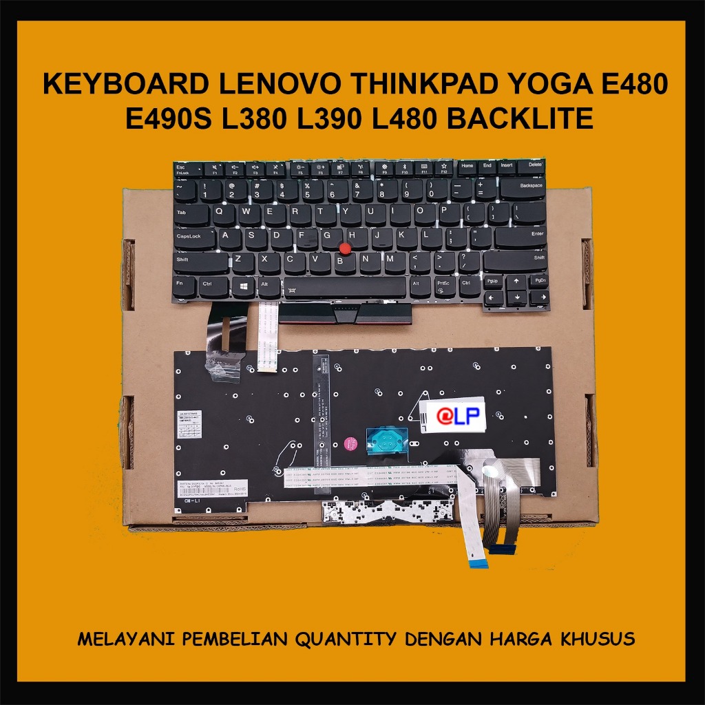 Keyboard Lenovo Thinkpad Yoga e480 e490s l380 l390 Backlite