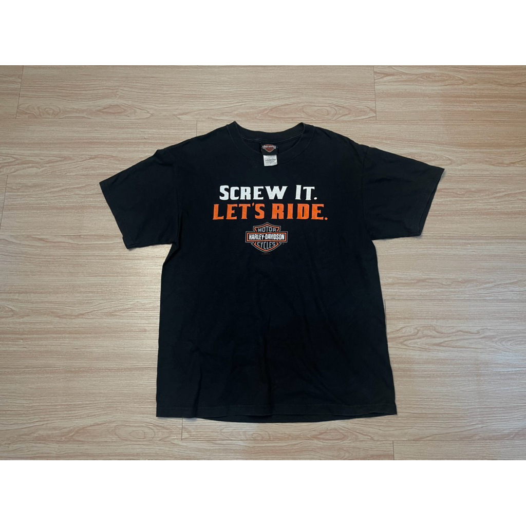 kaos merk harley davidson, vintage