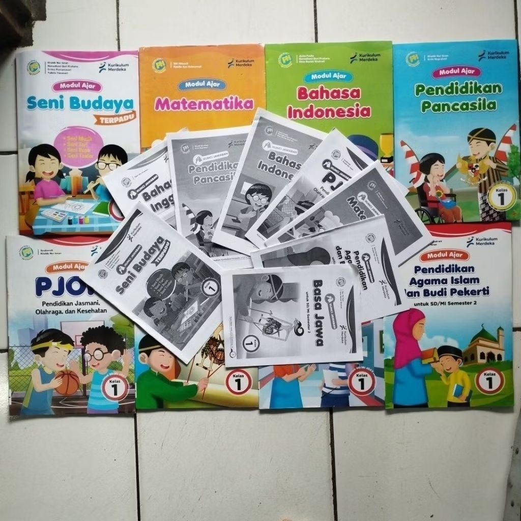 LKS KELAS 1 + KUNCI (SEBAGIAN) PH PUSTAKA PERSADA