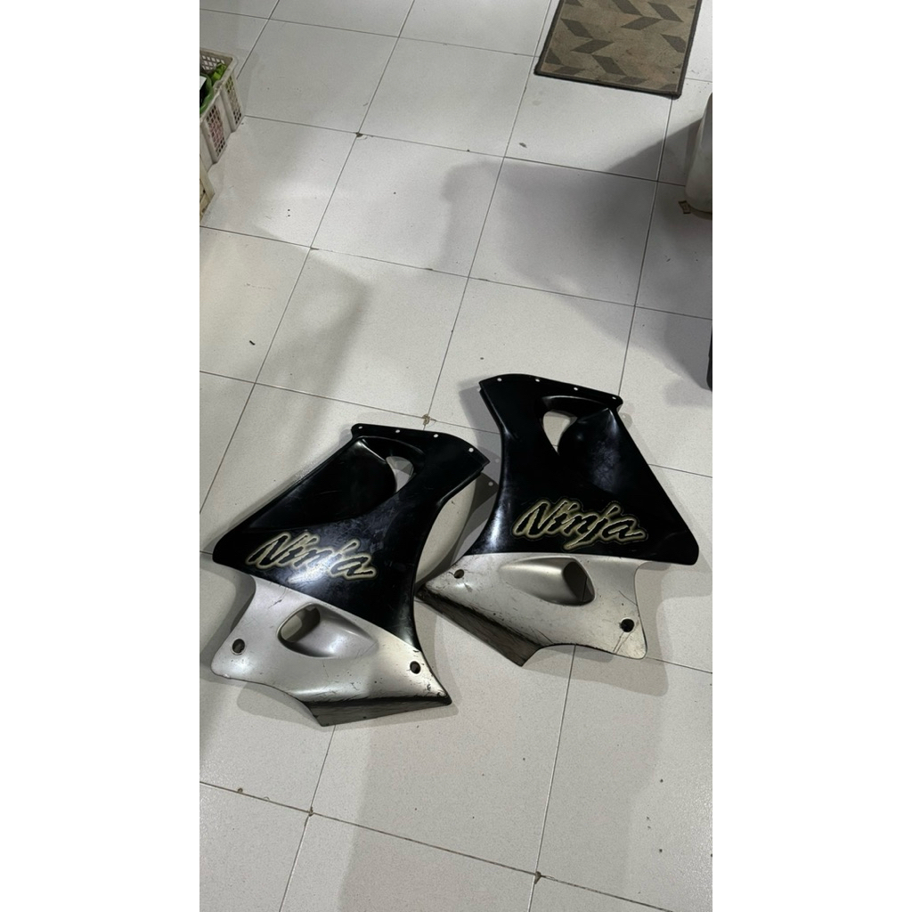 Cover body bodi samping fering sayap feiring  fairing bawah ninja rr old original copotan