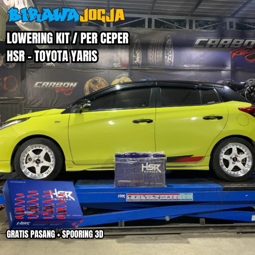 Lowering Kit Yaris / Vios 2018 Keatas - Per Ceper Vios / Yaris original HSR