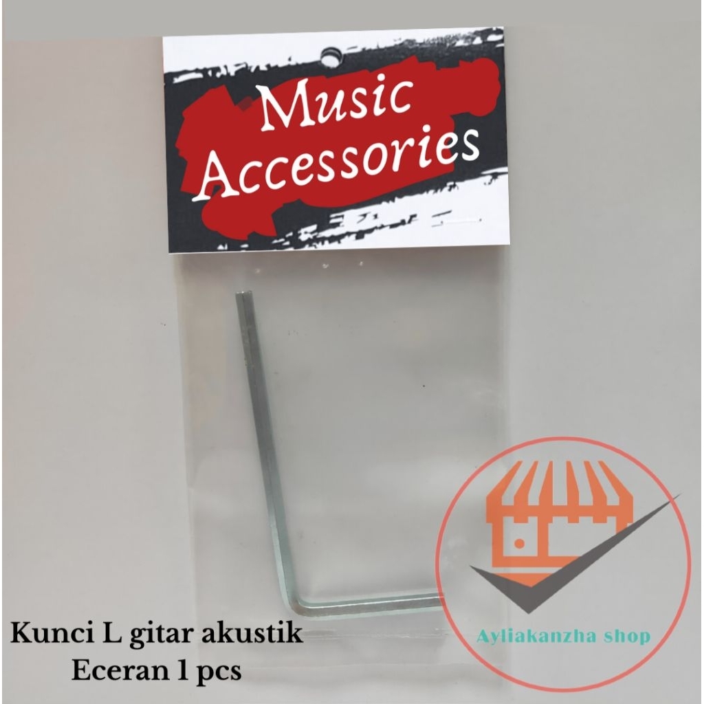 Kunci L Gitar / Kunci Neck Gitar / Kunci Gitar L / Kunci L Gitar Akustik / Kunci Tanam Besi Gitar Ak