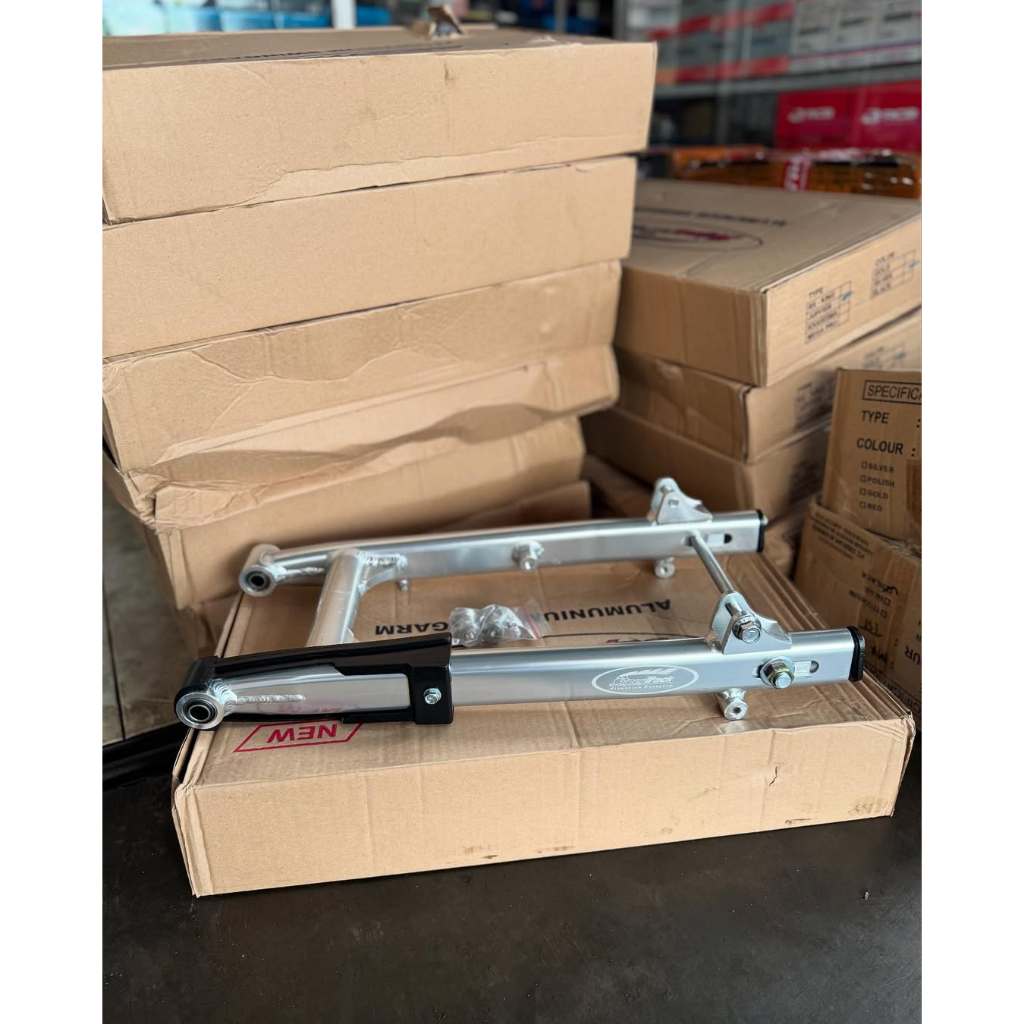 SWING ARM SUPERTRACK SUPER TRACK JUPITER Z VEGA R SILVER