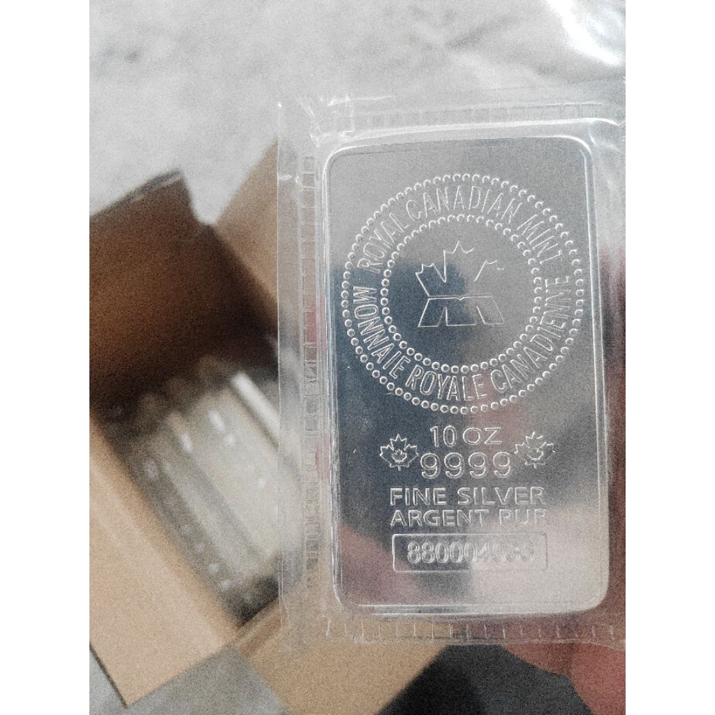 Perak RCM 10 oz ori 100% Canada