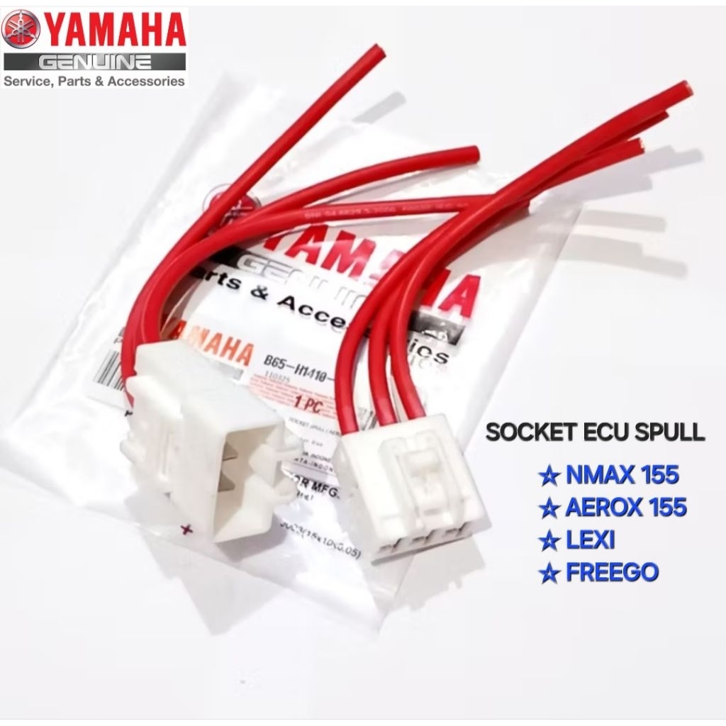 SOCKET ECU ECM SOKET SPULL NMAX 155 AEROX 155 LEXI FREEGO ORIGINAL YAMAHA B65