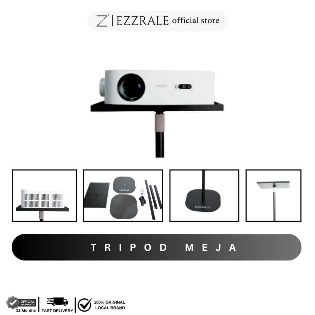Tripod Stand Projector Simple Ezzrale