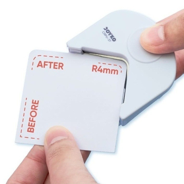 R4 Paper Round Corner Corner Cutter Photo Cutter Corner Rounder Pembolong Sudut Kertas 4mm