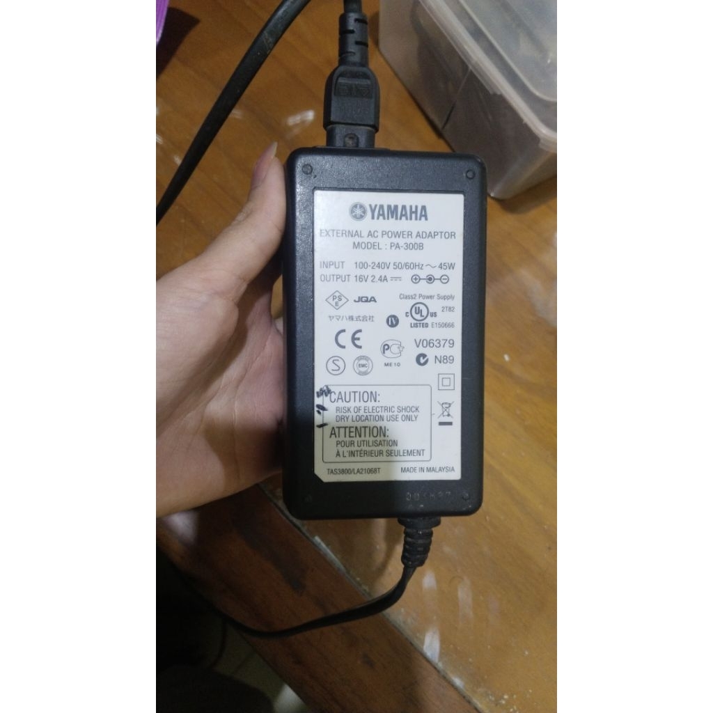 Adaptor Keyboard Yamaha Ori 16v Second