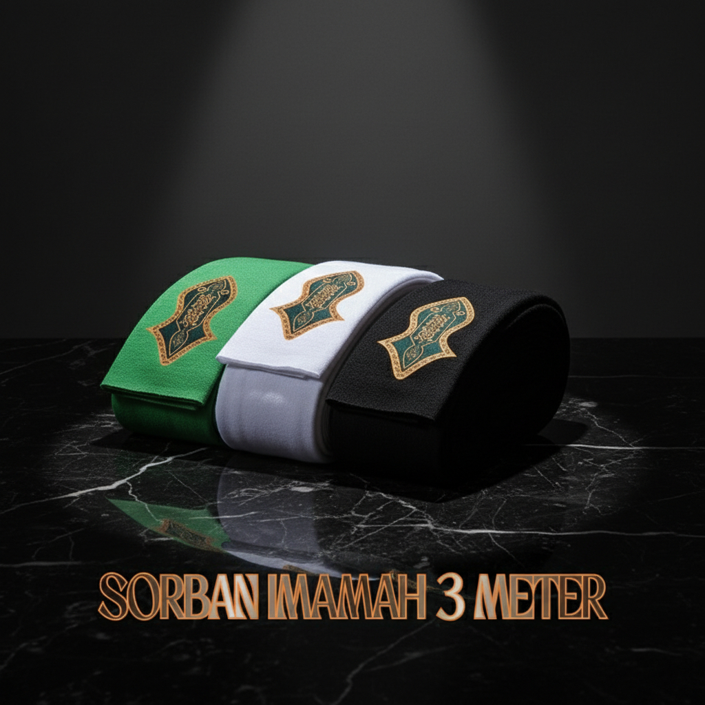 Sorban Imamah 3 meter / Imamah / Sorban