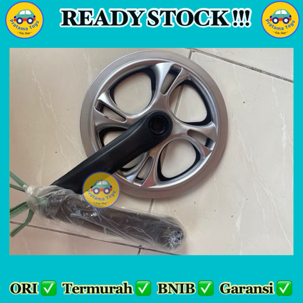 Crank Piringan Tengah Single 48t Sepeda Lipat MTB CTB Panjang Arm 152mm Sakoni