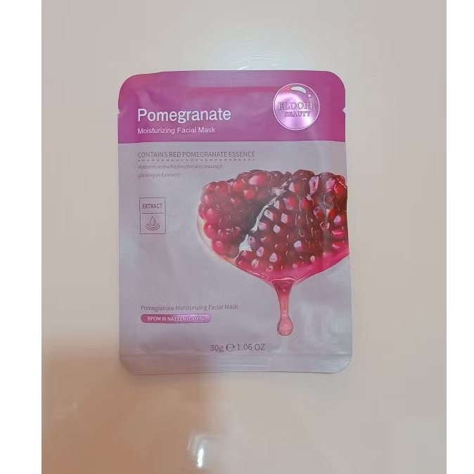 Eldore Pomegranate Moisturizing Facial Mask