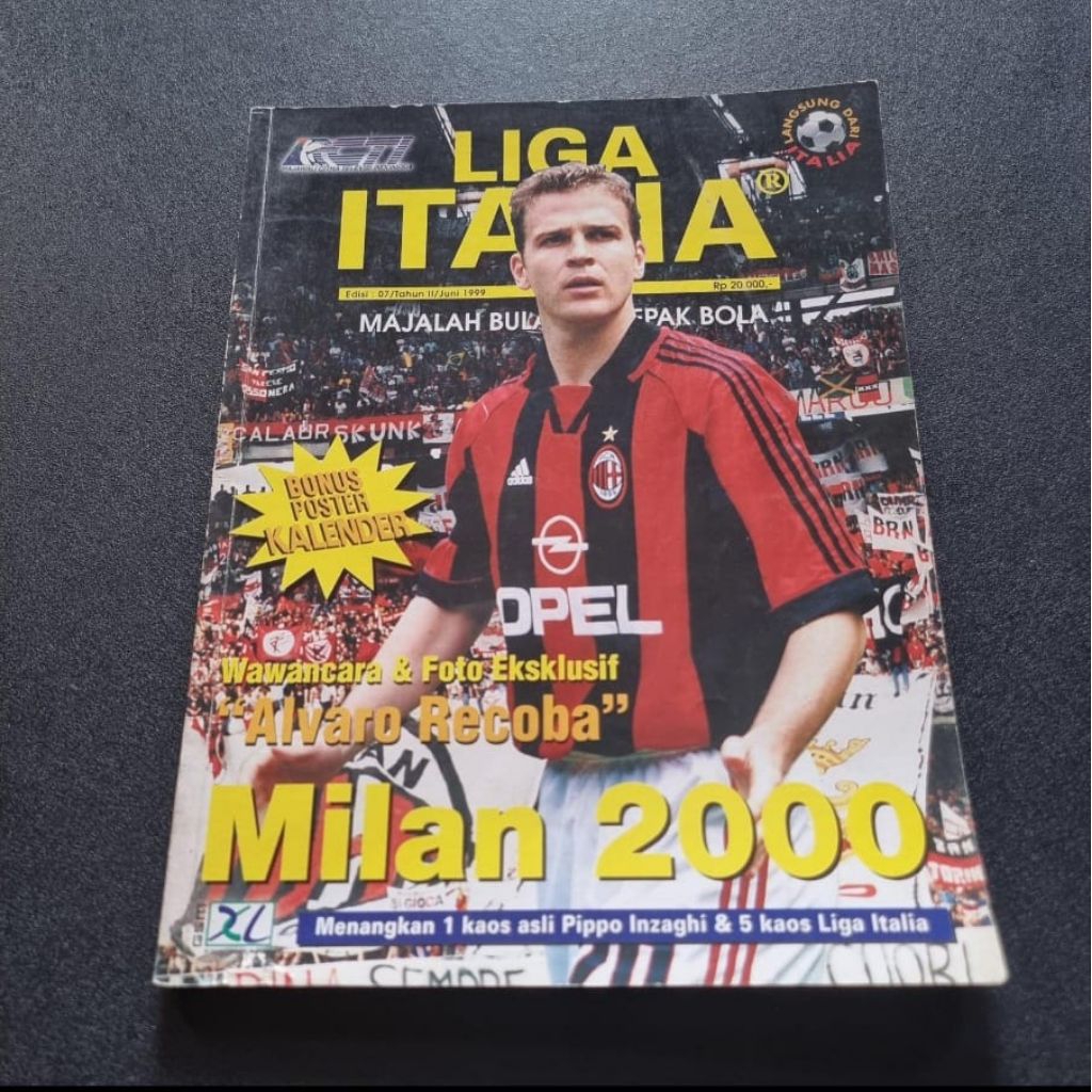 Majalah LIGA ITALIA Edisi 07 - Juni 1999