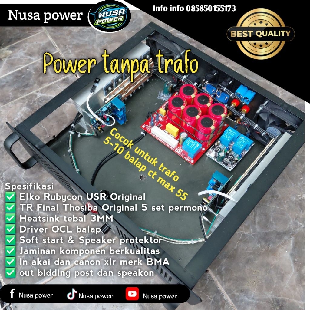 Power tanpa trafo