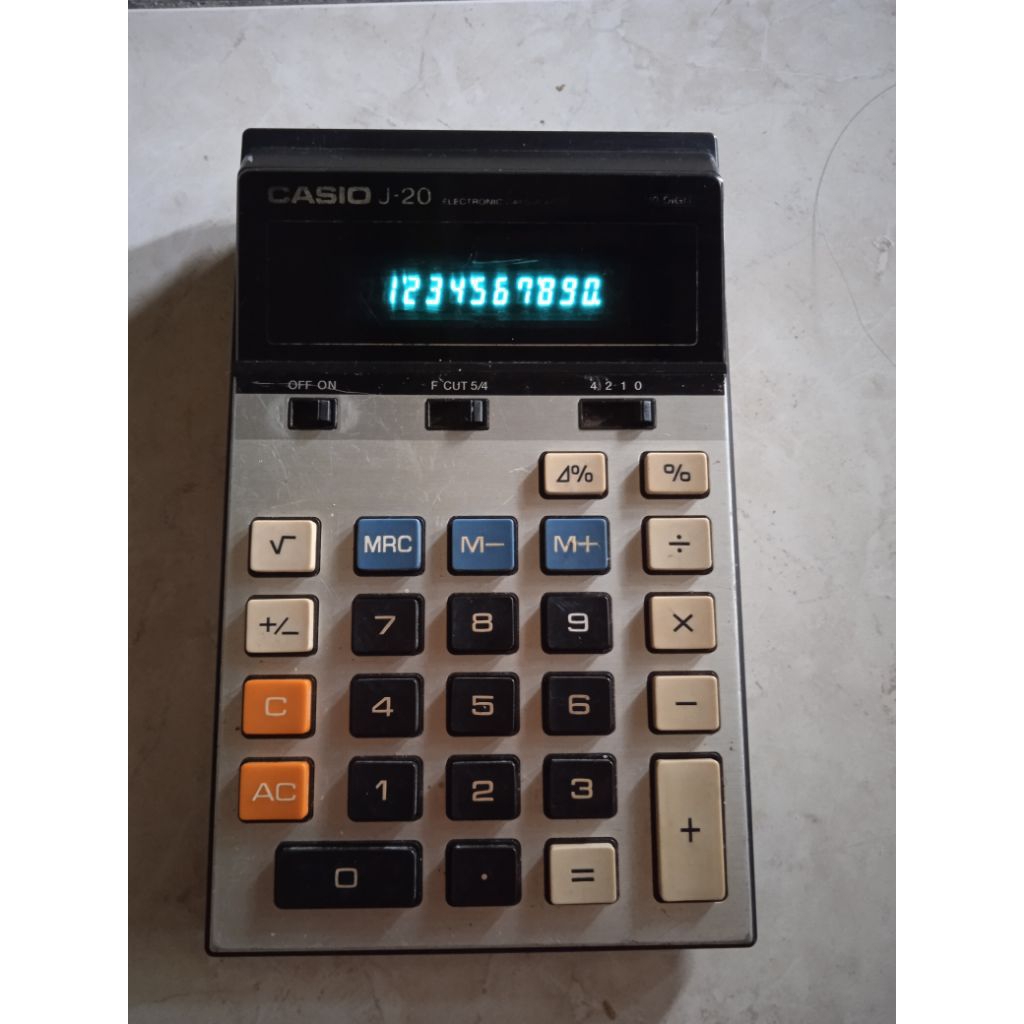 kalkulator Casio jadul normal