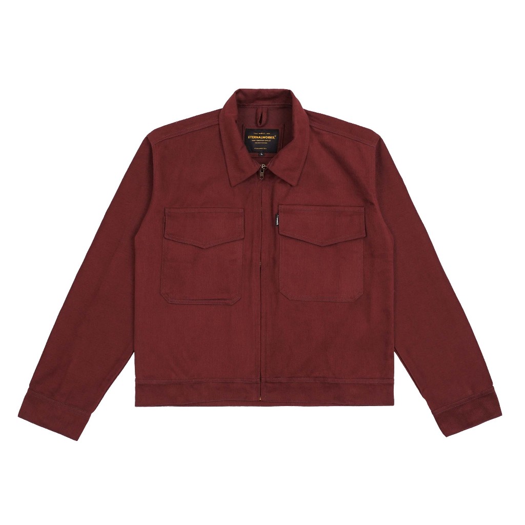 ETERNALWORKS - RIOT WORK JACKET MAROON