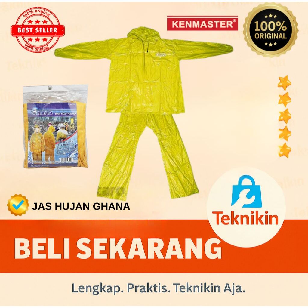 Ghana Jas Hujan - Jas Hujan Serbaguna / All Size / Jas Hujan Jumbo