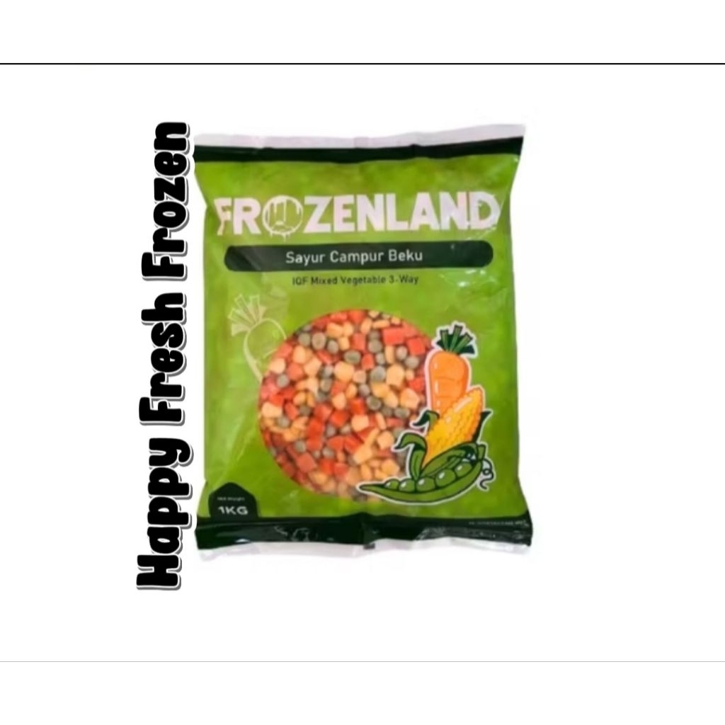 Mix Vegetables/Sayuran Beku Frozen 1 kg