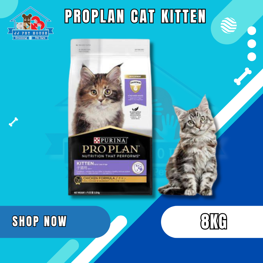 PROPLAN CAT KITTEN 8KG - MAKANAN KERING KUCING