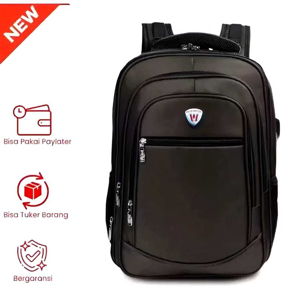 Tas Ransel Pria Polo Original 100% Ransel Kerja POLO Original Import 18 Inch/Promo Tas Ransel Kerja 