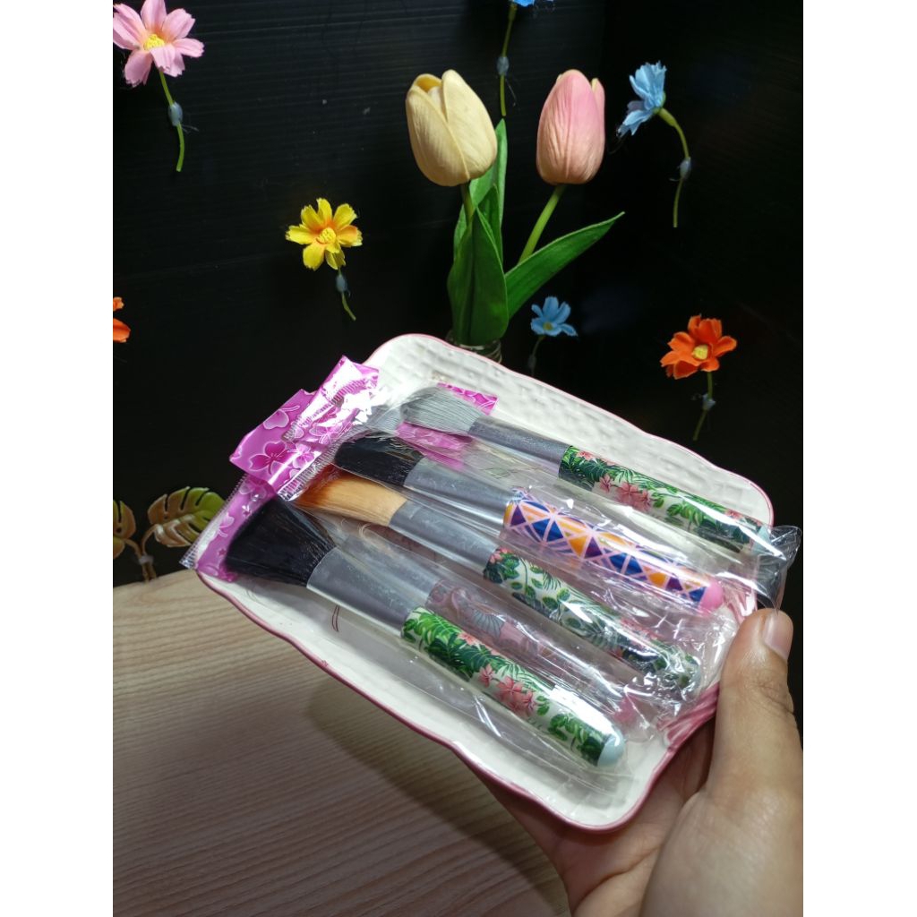 [aesthetic_aksesoris] kuas brush makeup/kuas set makeup mini kuas blush on satuan