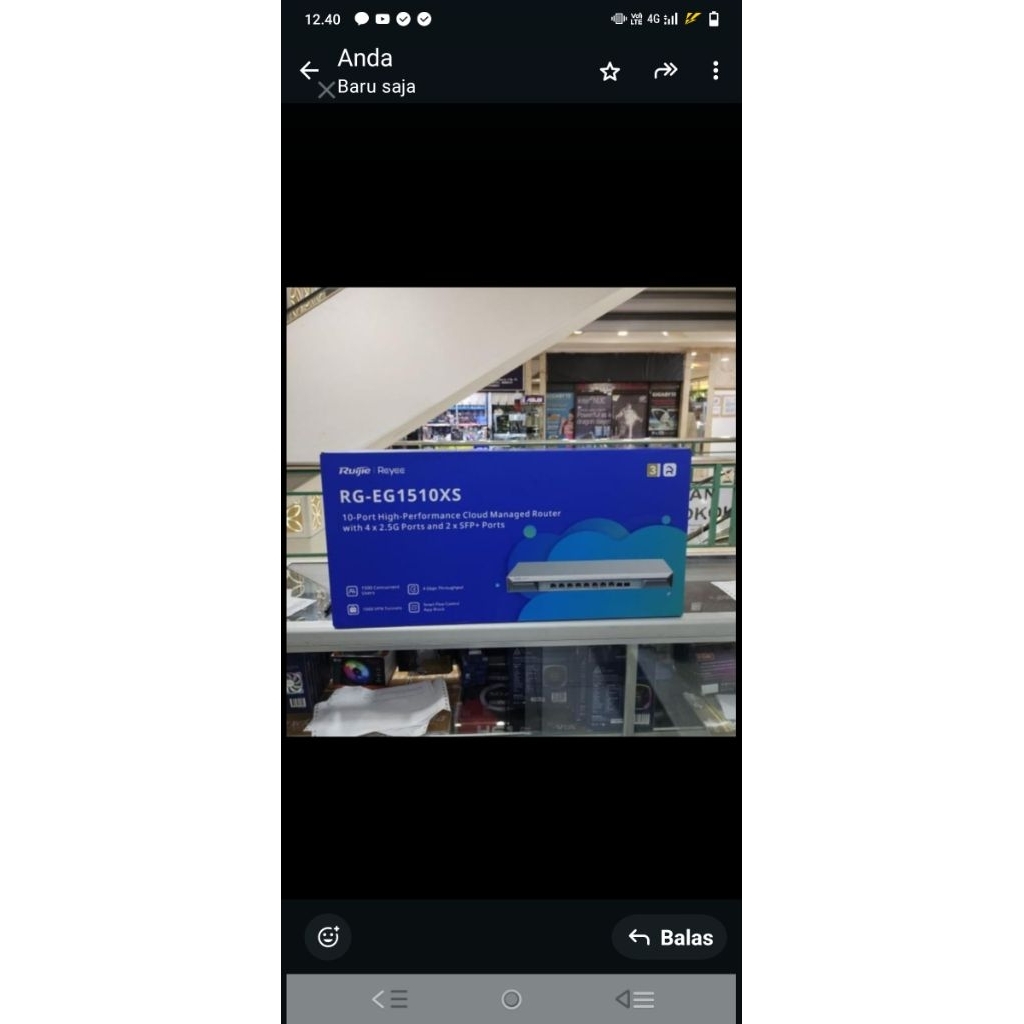 RG-EG1510XS: EG yang Kuat Menjadi Besar,Router Bisnis Andalan Tingkat Selanjutnya Untuk Klien Hingga