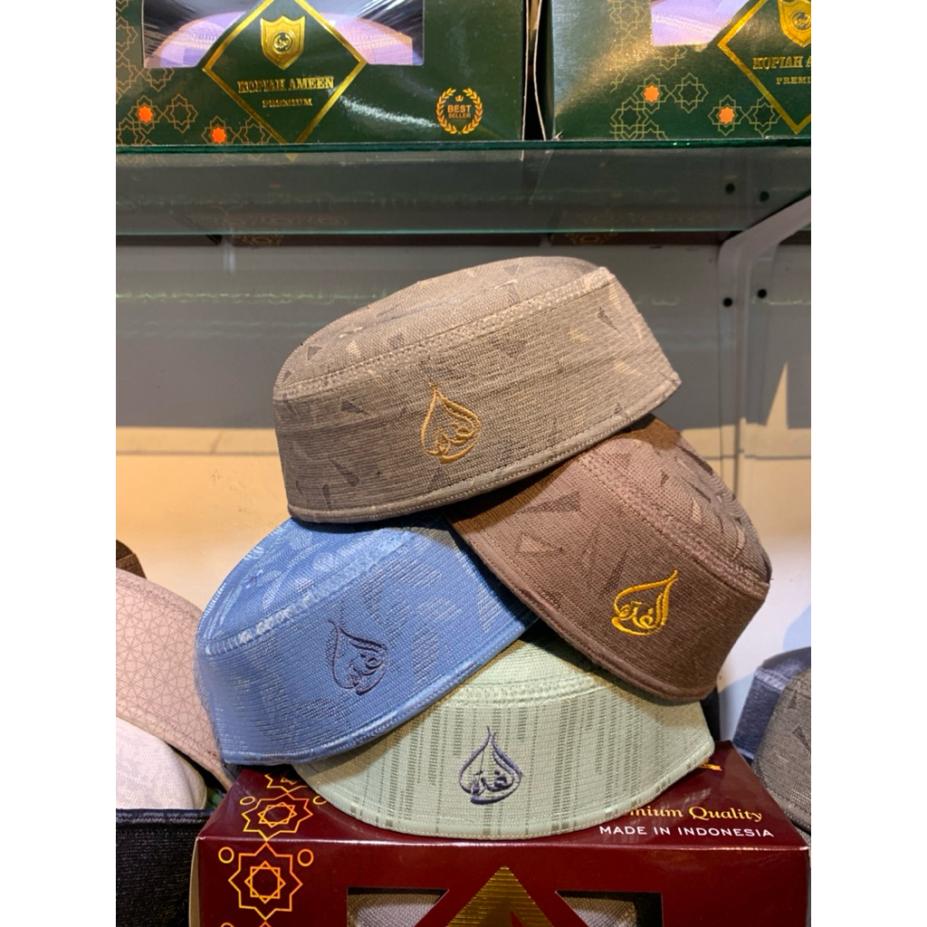 KOPIAH MALAYSIA AL FAZZA MOTIF PECI MALAYSIA WARNA MURAH